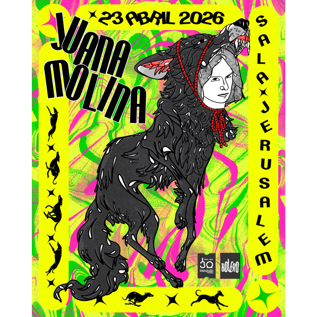 BOLERO + TRANQUILO MÚSICA: Juana Molina en el Jerusalem Club (Valencia)